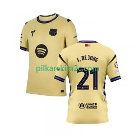 Koszulka FC Barcelona Frenkie de Jong 21 UCL Precz 2025/26 Koszulki Piłkarskie